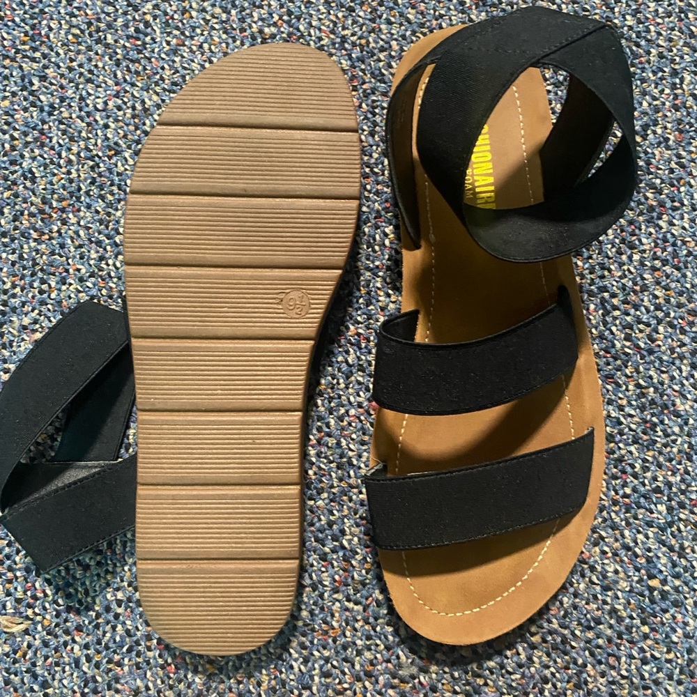 Black Sandals for Women - Picture 2 of 4